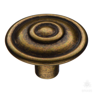 4516-22 Ручка кнопка, старая бронза