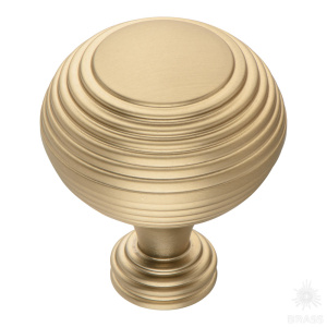 1937 0038 GB Ручка кнопка, матовая латунь 