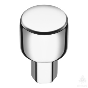 4126 001MP02 Ручка кнопка, глянцевый хром