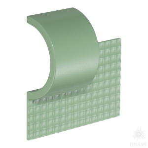 AT 101.32.62 ATIPICA Ручка скоба, зелёный 32 мм