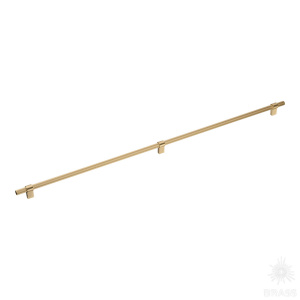 8774 0704 0014 BB-BB Ручка рейлинг, матовое золото 352-352 мм