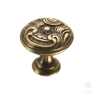 15.366.25.12 Ручка кнопка, античная бронза
