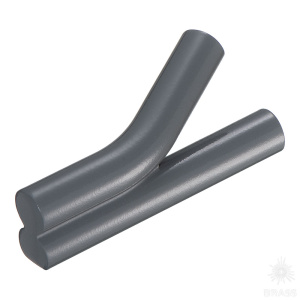 AT 103.32.65 left ATIPICA Ручка скоба, глянцевый серый 32 мм