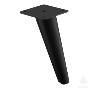 KAX-0433-0180-B13 Опора мебельная, чёрный