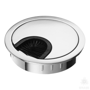 25.20.425-5 Заглушка кабель-канала, материал цамак, цвет глянцевый хром