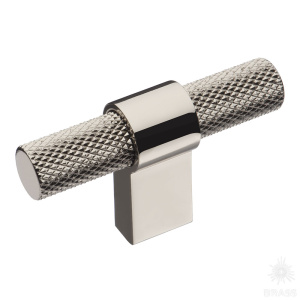 8774 0008 PN-PN Ручка кнопка, глянцевый никель