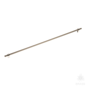 8774 0640 PN-PN Ручка рейлинг, глянцевый никель 640 мм