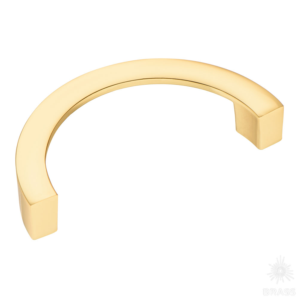 6250.096 Light Gold Ручка скоба, глянцевое золото 96 мм