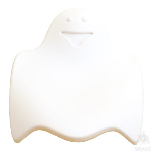 452032ST01 Ручка кнопка детская, привидение белое 32 мм