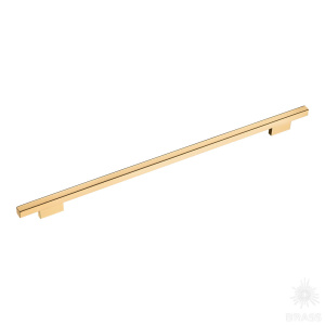7345 0480 GL-GL Ручка скоба, глянцевое золото 480 мм