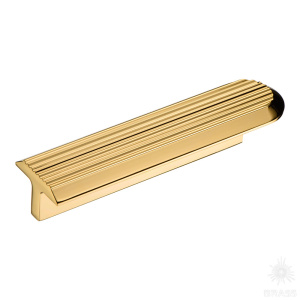 9022 0096 GL Ручка скоба, глянцевое золото 96 мм