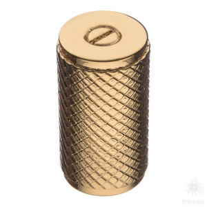 15.386.30.19 Ручка кнопка, глянцевое золото