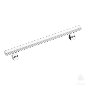 1074-160-Chrome Ручка скоба, глянцевый хром 160 мм