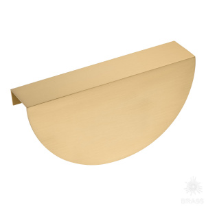 1233-200-Champagne Gold Ручка торцевая, матовая латунь 