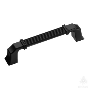 546-96-Matt Black Ручка скоба, чёрный 96 мм