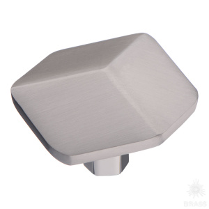 4129 001MP08 Ручка кнопка, сатинированный никель