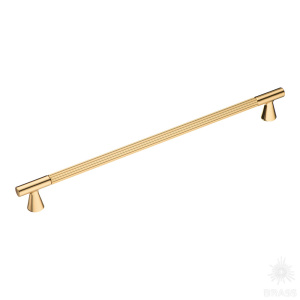 1119 320MP11 Ручка скоба, глянцевое золото 320 мм