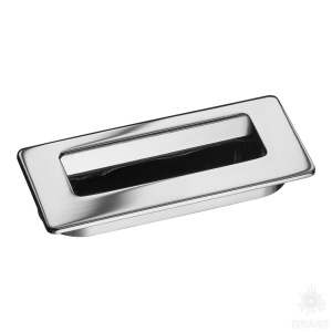 3703-400 Ручка врезная, глянцевый хром