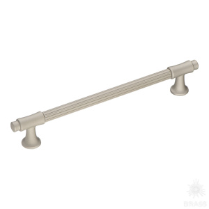 1117 192PC04 Ручка рейлинг, матовый никель 192 мм