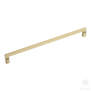 9393 0320 ELX5 Ручка скоба, брашированная латунь 320 мм