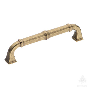 4224 0128 AVM Ручка скоба, античная бронза 128 мм