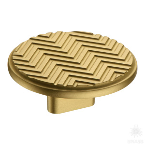 4198 016MP35 Ручка кнопка, матовое золото 16 мм