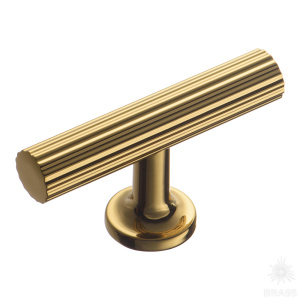 8887 0008 GL-GL Ручка кнопка, глянцевое золото