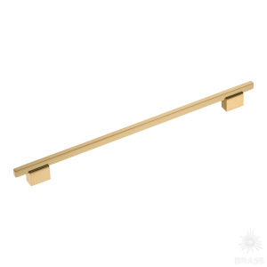 2552-011-320 Ручка рейлинг, сатинированная латунь 320 мм