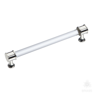 2595-016-128 Ручка скоба, платиновый 128 мм