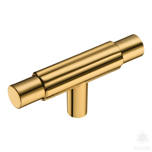 15.299.00.19 Ручка кнопка, глянцевое золото