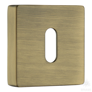 RO11N ABM ROSET Накладка с овальным отверстием для ключа, состаренная латунь