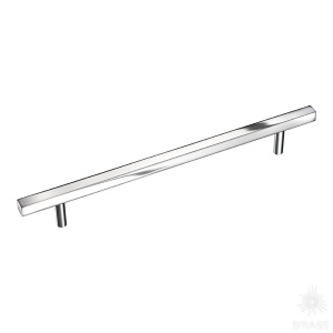 896512MP02 Ручка скоба модерн, глянцевый хром 512 мм