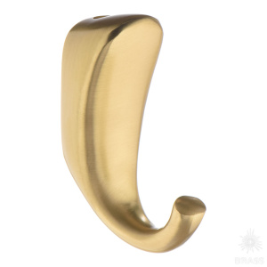 2085 0024 BB Крючок мебельный, матовое золото 