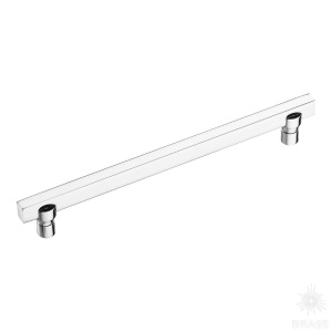 2557-005-160 Ручка скоба, глянцевый хром 160 мм