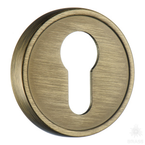 RO14Y ABM ROSET Накладка с цилиндрическим отверстием для ключа, состаренная латунь