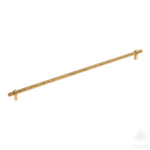 25235-011-T13-480 Ручка рейлинг, сатинированная латунь 480 мм