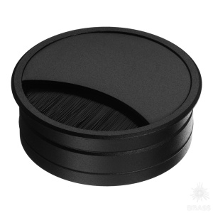 25.20.326-0 Заглушка кабель-канала, материал алюминий, чёрный анодированный