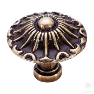 15.304.24.12 Ручка кнопка, античная бронза