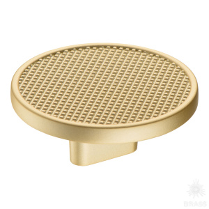 4194 016PC35 Ручка кнопка, матовое золото 16 мм