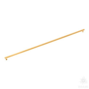 252022-011-18-832 Ручка скоба, сатинированная латунь 832 мм