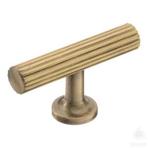 8887 0008 ABM-ABM Ручка кнопка, состаренная латунь