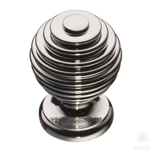 15.030.07 Ручка кнопка, глянцевый хром