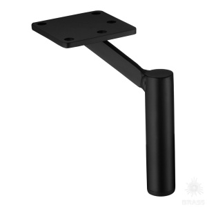 ESL 225-150 Black Опора мебельная, чёрный