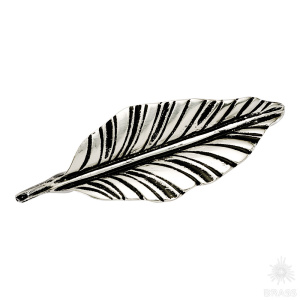 854.128.27 Ручка скоба, античное глянцевое серебро 128 мм