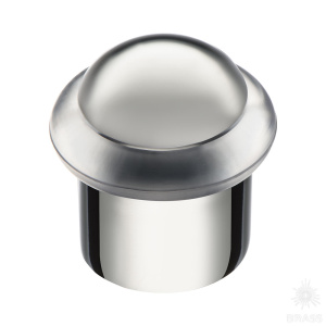 15-005 Стопор для двери, латунь, глянцевый хром