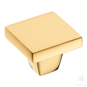 0726-003-2 Ручка кнопка, глянцевое золото 