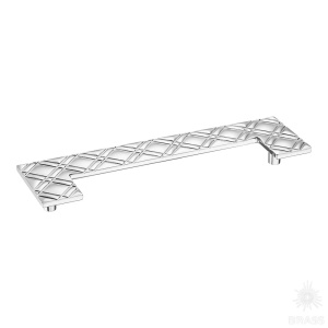 1201 192MP02 Ручка скоба, глянцевый хром 192 мм