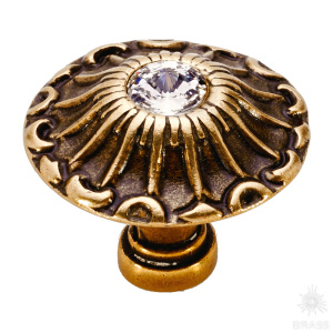 15.304.31 SWA 12 Ручка кнопка, античная бронза