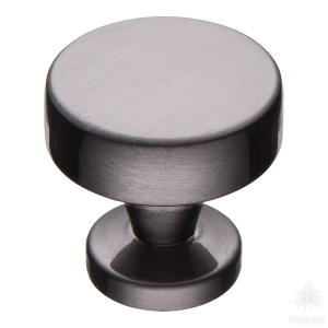 30-Black Chrome Ручка кнопка, тёмный графит