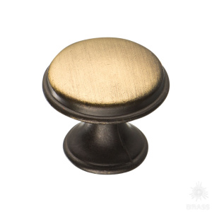 15.330.24.04 Ручка кнопка, старая бронза